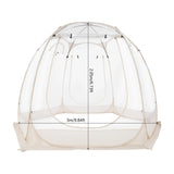 Clear Pop Up Bubble Tent For Outdoor Garden Courtyard