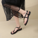 All-Match Flat Sandal Shoe Summer Heels 2026 Women's Flip Flops Platform