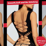 Local ShippingSexy Fishnet Bodysuit Lingerie Set Outfits Erotic Mesh Sheer  Lingerie For Women Naughty