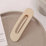Fashion Matte Flat Hair Clips Duck Billed Clips  Accessories Matte Hairpins Hairgrips Bangs Barrettes Girls Hair Accessories
