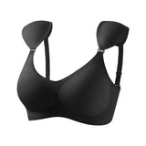 Push Up Bra for Small Bust – Seamless Wirefree Bralette with Cross Back, Soft Support Lift & Anti-Sagging Comfort Invisible Wear
