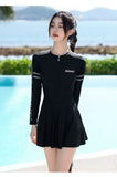 New Women's Split Style Swimsuit for Slimming, Belly Covering, and High-end Sports Style