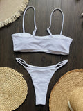 2026 New Sexy Diamond Bikini Women Swimsuit Bandeau Biquini Push Up Swimwear Female Shiny Bathing Suits Bodysuit Beachwear