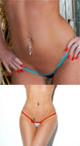 Women Panties Lingerie Sexy Thongs Low-Rise Thin Block Sexy G-string Female Women Thong Skinny for Daily Wear Women Panties