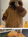 Adult Capybara Robes Onesies Pajamas Cartoon Pyjama Animal Kigurumi Slipper Halloween Cosplay Costumes Warm Sleepwear Jumpsuit