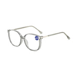 Reading Glasses Women Men Square Prescription Lenses Multifocal Eyeglasses Anti-blue Light Computer Eyewear Frames