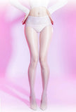 High-Density Aurora Stockings Ultra-Thin Glossy Silky Sexy Seamless Crotch Black Pantyhose Transparent Mesh Pure Desire R9M8