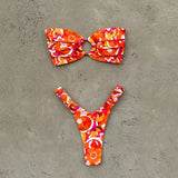 Micro Bikini Push Up Women Swimsuits 2026 Sexy Female Swimwear Brazilian Bikini Set Thong Biquini Swim Suits Print Beachwear