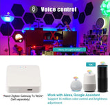 18W 15W Tuya Wifi Smart Home Led Lamp RGB+WW+CW E27 Zigbee 3.0 Led Light bulb Compatible With Alexa Amazon Google Assistant