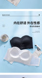Sexy Push Up Bra Front Closure Strapless Underwear for Women Plus Size Invisible Brassiere Wireless Breathable Female Lingerie