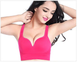 Sexy 3D Sports Bra Women Push Up Seamless Underwear Yoga Fitness Shockproof Vest Crop Tops Female Sujetador Sport Bras for Women