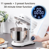SUNATUR SM-602E DC Stand Mixer-5.5L Automatic Dough Mixer | 800W Quiet Motor | Home & Commercial Use