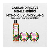 Urban Care Monoi Oil & Ylang Ylang Moisturizing Shower Gel - Vegan, Paraben-Free, 16.91 fl oz