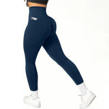 High Waist Tummy Control Yoga Pants with Pockets for Gym Workout - Breathable Stretchy Fitness Leggings