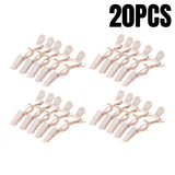 5-30Pcs Alligator Hair Clips Hairdressing Clamps Plastic Hair Claw Professional Barber Salon Styling Hairpins Hair Accessories