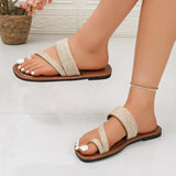 Women's Flat-Bottomed Comfortable Casual Slip-On Classic 2026 New Summer Fashion Slippers