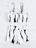 2026 Print High Waist String Two Piece Bikini Women Swimwear Female Swimsuit Bathers Bathing Swimming Suit Beachwear Summer