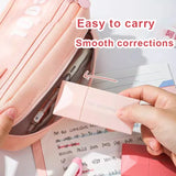 Correction Tape Set 6Pcs Portable Whiteout For School Use