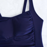 2026 Strappy Tankini Set Two Pieces Swimwear Female Beach Wear Swimsuit Women Bathers Bathing Swimming Swim Suit Beachwear