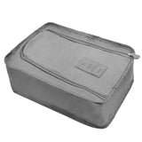 Portable Shoe Bags Travel Holds Multifunction Folding Storage Handbag High Capacity Mini Solid Color Shoe Pouch Organizer