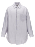 Maison Margiela Men Striped Shirt Jacket