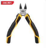 Deli Diagonal pliers CR-V plastic pliers 5 / 6 inch jewelry wire and cable cutter cutting side scissors tools electrical tools