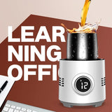 New 2 In 1 Desktop Drinks Cup Cooler Coffee Mug Warmer for Milk Tea Beer Electric Heating Cooling Beverage Cup for Home Office