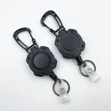 Retractable Badge Holder with ID Card Holder Case Clip