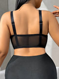 Front Buckle plus size Brassiere Embroidered Lace Splicing Push up Bra for women Thin cup Comfortable sexy bras