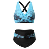 Fashion Swimsuit Set Women's Bikini Sets Sexy Summer Beach Holidays Two Piece Swimwear Swimming Clothing Beachwear