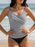 Strappy Tankini Set Two Pieces Swimsuit Women 2026 Printed Swimwear Female Beach Wear Bathers Bathing Swimming Swim Suit