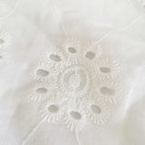 Lace up embriodery white summer dress women hollow out beach short dress puff sleeve ruffle ruched bodycon mini dress vestidos