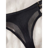 Toucheart Hollow Out 4-piece Sexys Set Transparent Lingerie For Women Underwear See Through Lingerie Sets Female Sexy Costumes