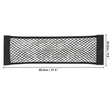1Pc Car Back Rear Mesh Trunk Seat Elastic String Net  Universal Storage Bag Pocket Cage Auto Organizer Seat Back Bag