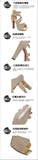 Women's Sandals Summer New Style Fashion Fish Mouth Open Toe Buckle Thick Heel High Heel Women's Shoes Plus Size 33-43 High 11cm
