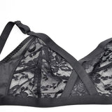 Bra For Women Lace Bralette Wireless Big Bosom Minimizer Plus Size Sexy Lingerie Female Underwear Full Cup BH Tops