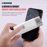 7 in 1 Laptop Keyboard Cleaning Kit Computer Keyboard Cleaner Brush Earphones Cleaning Pen For AirPods iPhone Keycap Puller Set