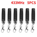 1-50PCS 433MHz Auto Copy Remote Control Electric Garage Door Opener Remote Controller Duplicator Clone Cloning Code Transmitter