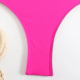2026 Halter Swimsuit One Piece Backless Solid Swimwear Women Bathers Bathing Swimming Swim Suit Padded Beachwear Summer
