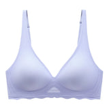 Push-Up Bras For Women Seamless Underwear Non-Wire Bralette Female Sexy Lingerie Deep V-neck Brassiere Solid Color Intimates