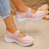 Pink Slip On Breathable Flats Women 2026 Plus Size 43 Soft Sole Platform Sneakers Woman Comfortable Non Slip Casual Shoes Female