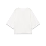 Fashion Casual Short Sleeve Knit Top Women Black White V Neck T Shirt Loose Fit Casual Short Sleeved Top For Summer Elegant E9OJ