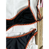 2026 Floral Flower Printed Bikini Women Swimwear Female Swimsuit Two-Pieces Bikini Set Brazilian Bather Bathing Suit Swim V8205