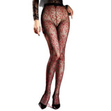Jacquard Pantyhose Sexy Fashionable Transparent Mesh Pantyhose Pure Desire For Woman Mesh Nightclub Wear Pantyhose Charming 7IT1