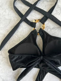 2026 Sexy Halter Tummy Cut Out Monokini Women Thong Swimwear One Piece Swimsuit Female High Leg Cut Bathing Suit Swim Bodysuit
