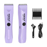 Electric Groin Hair Trimmer Pubic Hair Trimmer Body Grooming Clipper for Woman and men Bikini Epilator Rechargeable Shaver Razor