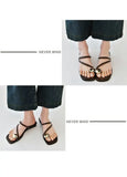 Beach Flip Flop Clip Toe Women Flats Slippers Shoes Outdoor Casual Ladies Low Heel Slides
