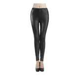Skinny Pants Long Comfortable Bodycon Women Leggings Casual Trousers PU Leather Pants Female Sexy Lady Trousers