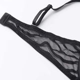 U-shaped push-up bra Women's adjustable soft underwire thin cup plus size bra big breasts small
