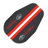 for Toyota Rav4 CHR Yaris Prius Avensis Corolla Camry Highlander GR 86 Accessories 2pcs car Rearview mirror Carbon fiber Rain